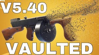 DRUM GUN VAULTED! V5.40 Patch Notes + Suppressed Assault Rifle Gameplay! Fortnite Content Update
