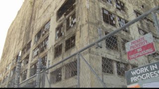 Officials beginning process to demolish Central Warehouse