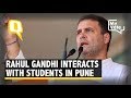 Rahul Gandhi Interacts With Students in Pune