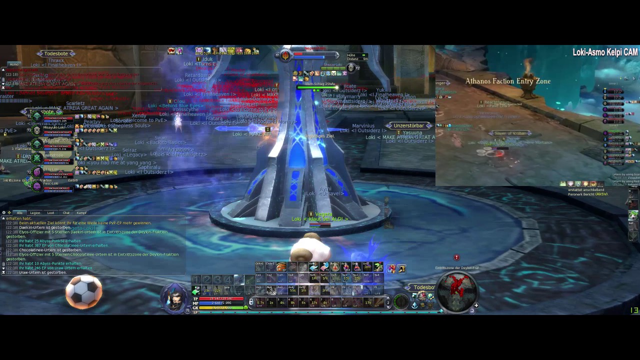 [Aion] Antriksha : Elyos Loki again against the Team World !!! 300 vs 100 [11.02.2017]