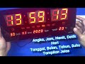 Jam Digital LED 🔥 3615 Clock Dinding Fitur Kalender Alarm Smart Watch &amp; Tampilan Jelas 🔥 Unboxing