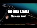 Ad una stella piano accompaniment