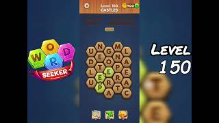 Word Seeker Level 150 Walkthrough
