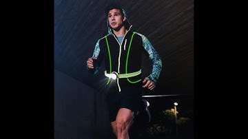 FabSports LED Reflective Running Vest - Light Equipment for Running, Cycling, Hiking & Outdoor.