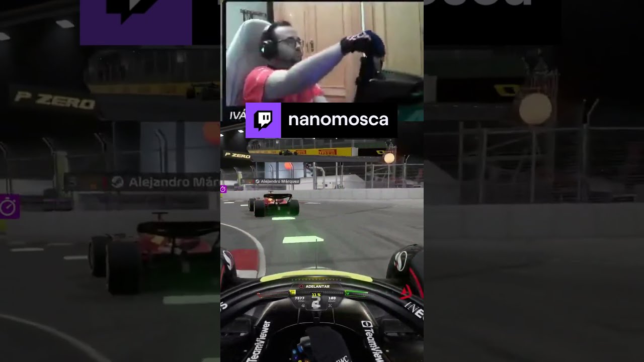 Adelanto y Salvo #f1shorts #f123 #formula1 #stream #f1game #carrerasf1 #nanomosca #simracing