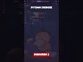 FIND THE GREATEST COMMON DIVISOR | PYTHON #python #coding #programming