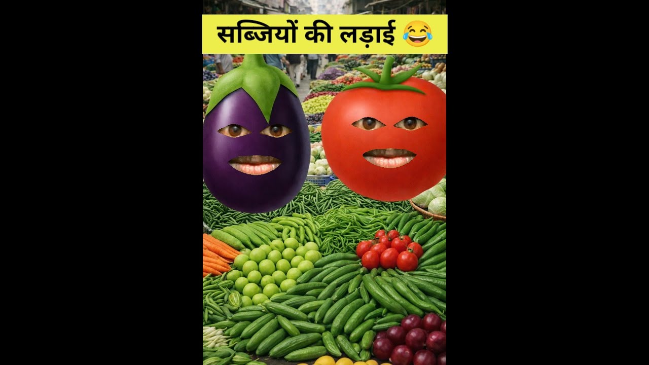 सब्जियों का झगड़ा | Aalu pyaj ki comedy | Hindi comedy video