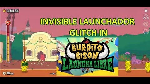 Invisible launchador glitch in Burrito Bison: Launcha Libre