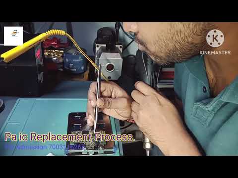 4g PA 2g PA ic replacement process by ittech mobile traning institute students