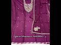 Soft Silk Aavarnam Set | Embroidered Magic ✨ #SilkSaree #EthnicWear #trending #fashion