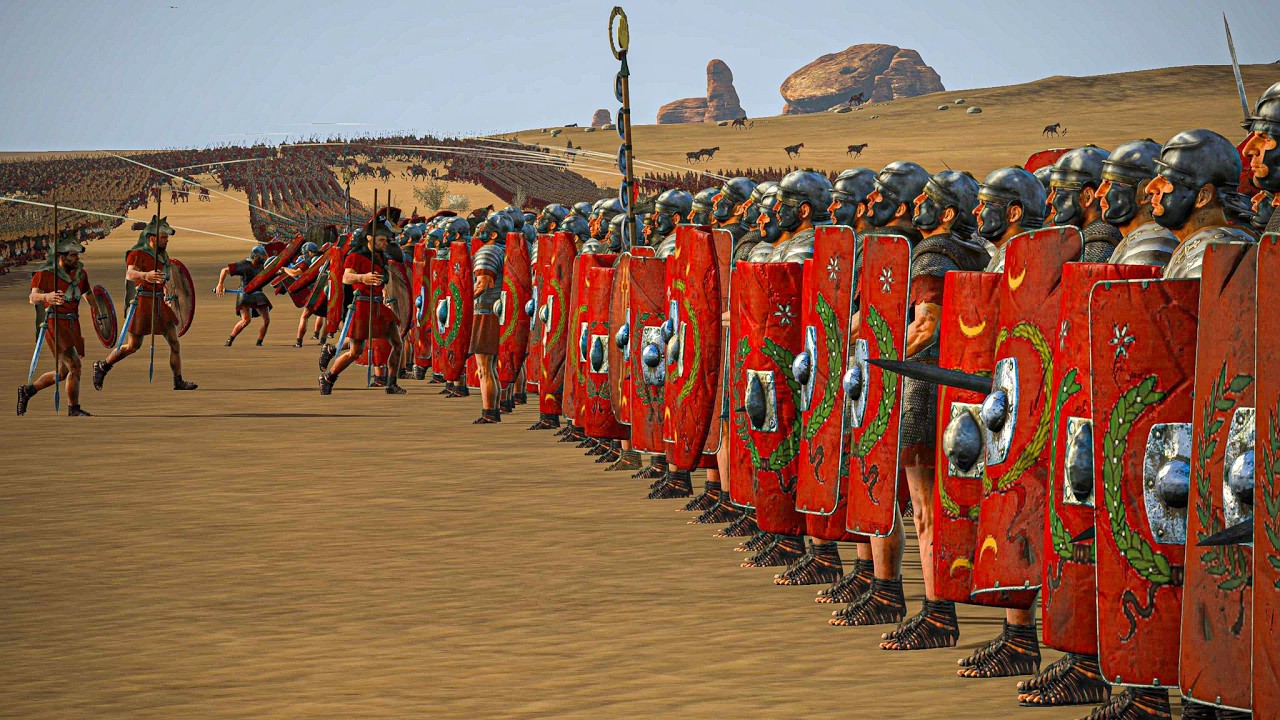 Epic ROME vs GETAE Land Battle - Total War ROME 2