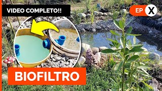 CÓMO HACER UN BIOFILTRO CASERO 💧🌱 Estanque para Tratamiento de Aguas Grises ♻️ Con Trampa de Grasas