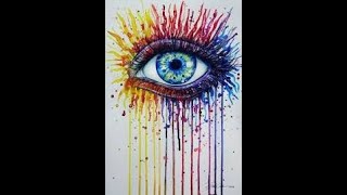 Diamond Painting UNBOXING Aliexpress HOMFUN Store Another Rainbow Eyeball