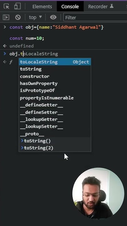 Use toString method of JavaScript for this amazing functionality - YouTube