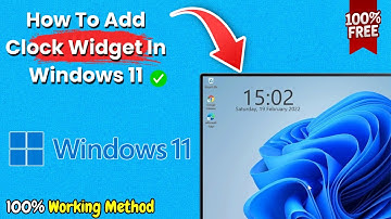 How To Add Clock Widget In Windows 11 in 2025
