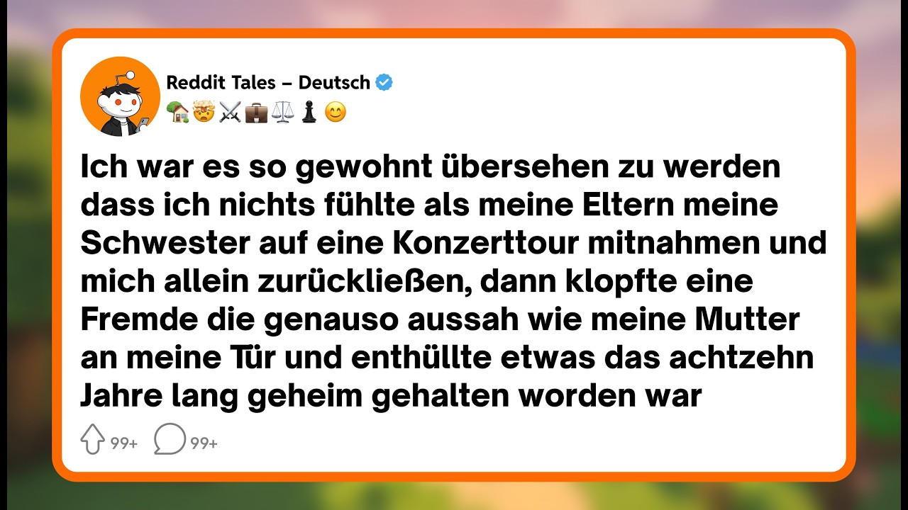 An dem Tag, an dem meine Zwillingsschwester und ich unser Abitur bestanden, feierten meine Eltern nur sie. Mich übergingen sie. Deshalb war ich auch nicht überrascht, als sie alle zu einer...