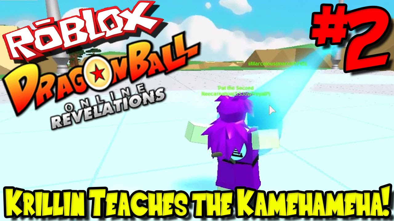 Krillin Teaches The Kamehameha Roblox Dragon Ball Online - krillin teaches the kamehameha roblox dragon ball online revelations episode 2