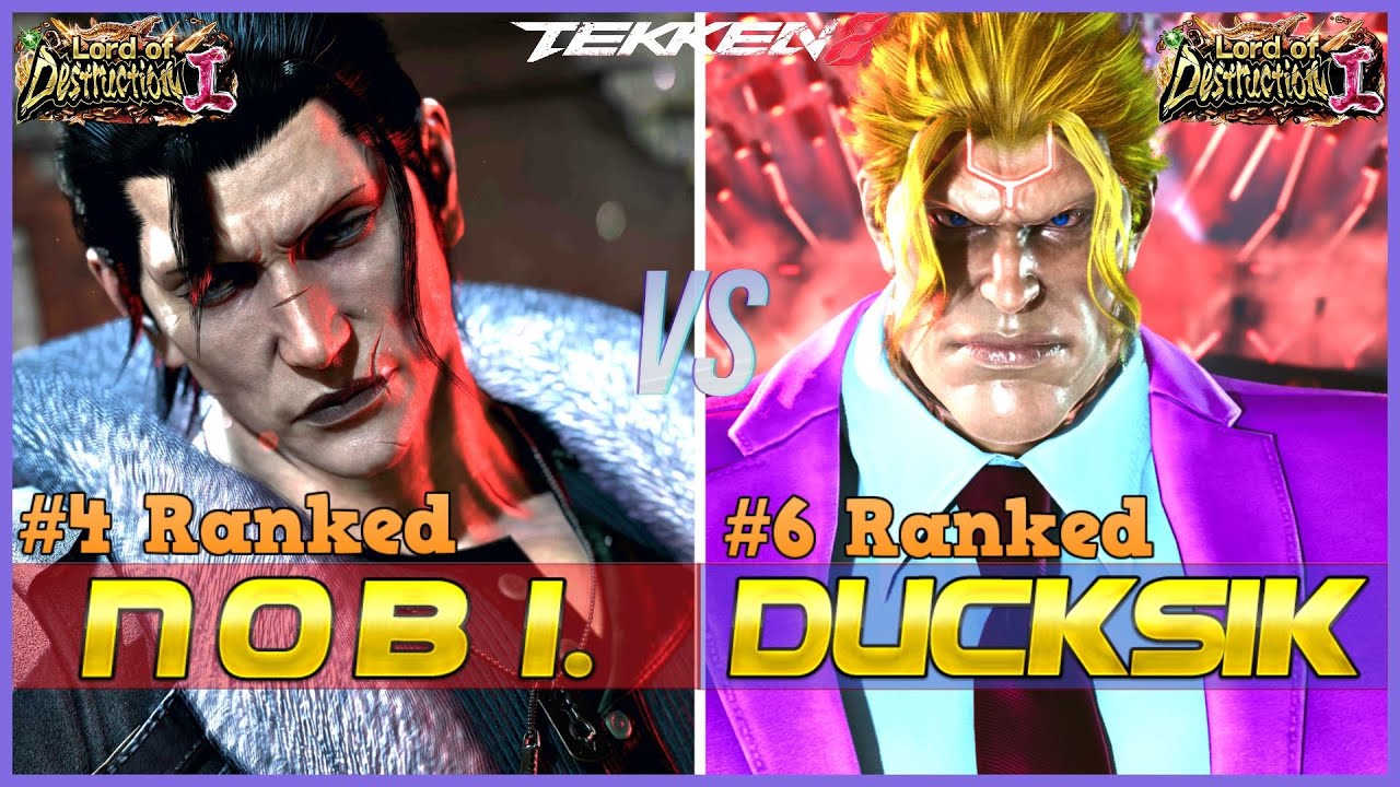 T8 ▰ NOBI (#4 Ranked Dragunov) Vs PARK DUCKSIK (#6 Ranked Jack-8) ▰ Tekken 8 High Level Gameplay