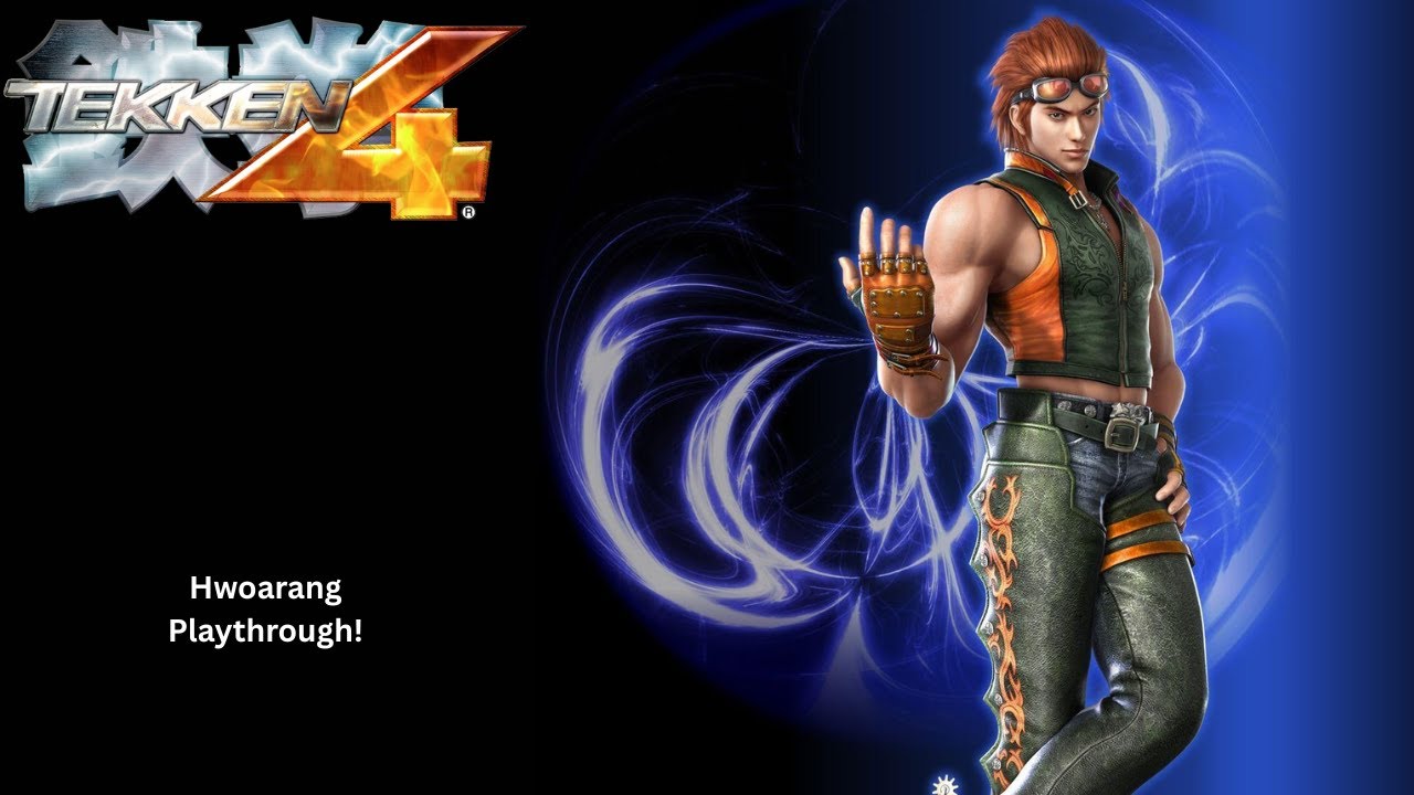 Tekken 4 PS2 Hwoarang Playthrough