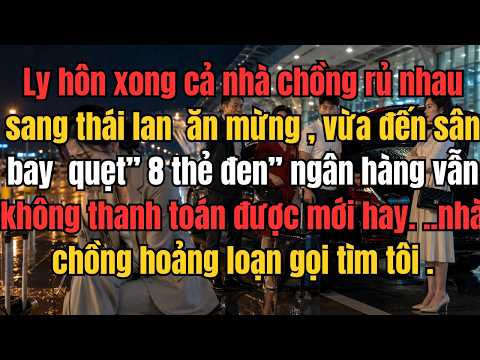 Ly Hôn Xong, Cả Nhà Chồng Sang Thái Lan Ăn Mừng – Đến Sân Bay Mới Nhận Ra Người Họ Từng xem thường..
