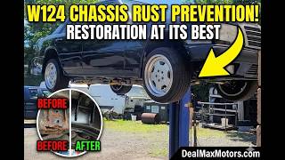 Restauration Et Traitement Antirouille Du Châssis De La W124 Dealmaxmotors.com