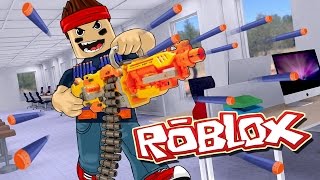 Roblox Killing People With Nerf Guns Nerf Wars Roblox Roblox Adventures Minecraftvideos Tv - roblox nerf guns