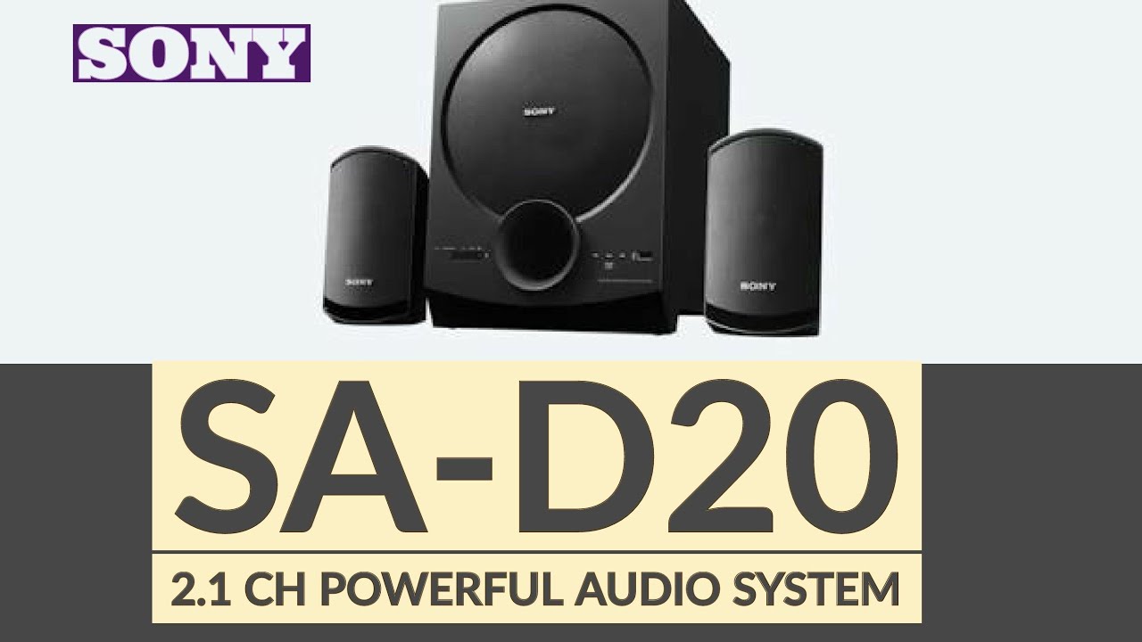 sony d20 speaker price