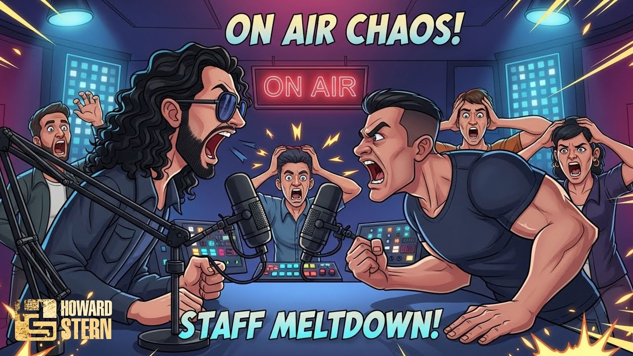 Howard & Henry Rollins’ Wildest On-Air Chaos – Staff Meltdowns & Party Drama | The Howard Stern Show