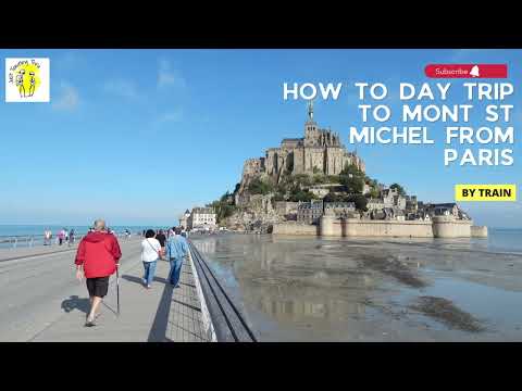 Vidéo: Comment se rendre de Paris au Mont-Saint-Michel