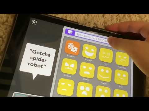 Cozmo versus red spider robot