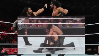 Roman reigns vs Seth rollins