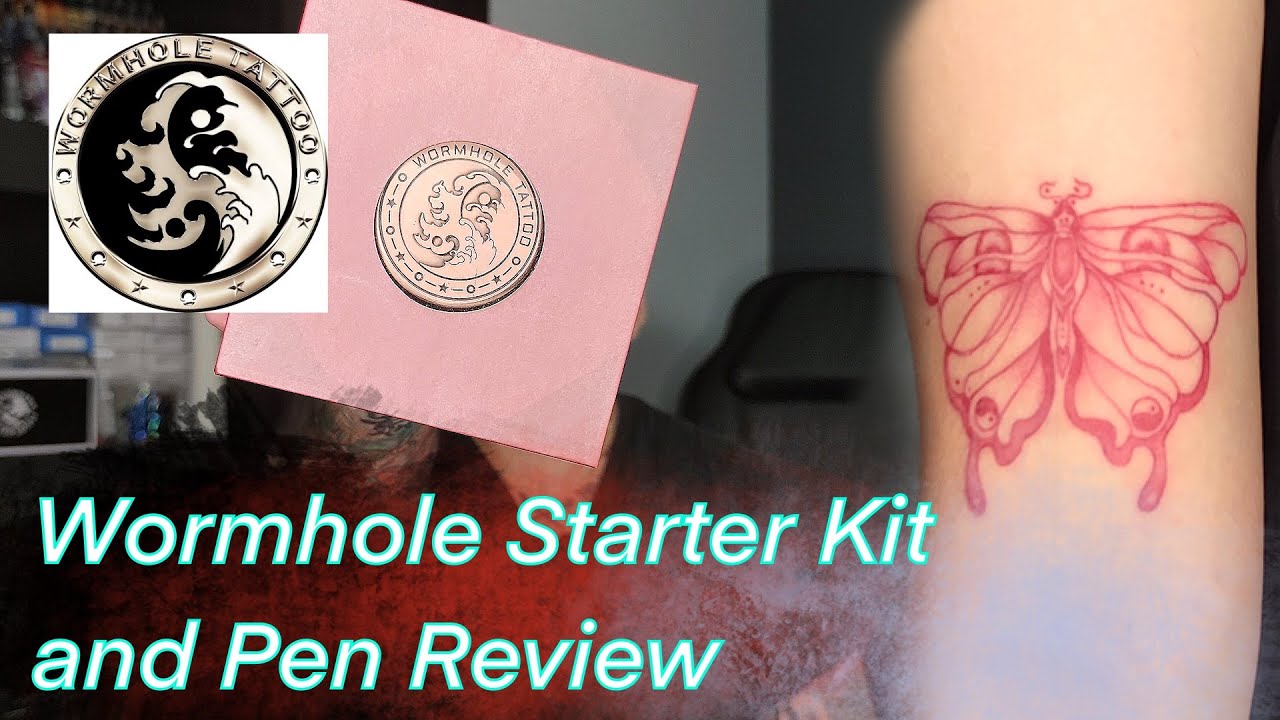 Cartridge Tattoo Pen Kit with Tattoo Needle Wormhole Tattoo