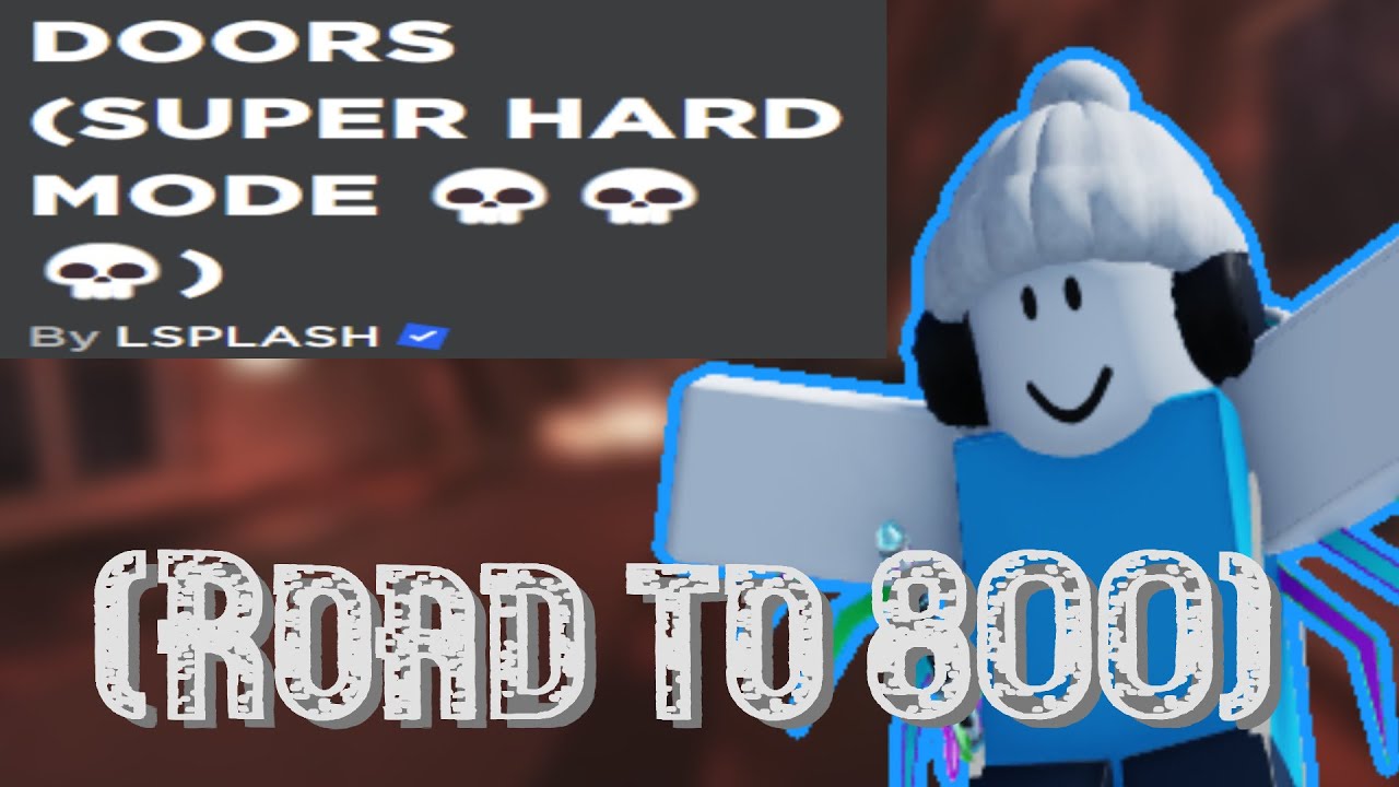 BEATING THE ROBLOX DOORS APRIL FOOLS UPDATE (Road to 800 Subs