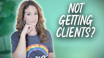 Not Getting Therapy Clients? Start Here