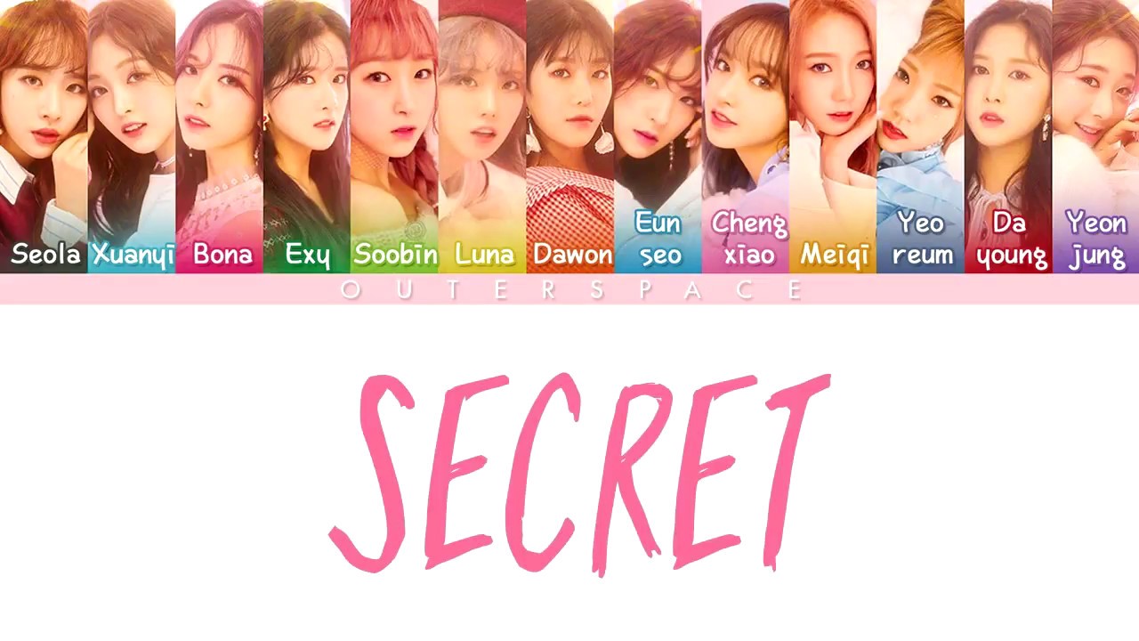 [Han/Rom/Vietsub] Secret - Cosmic Girls/WJSN (Color Coded Lyrics) - YouTube