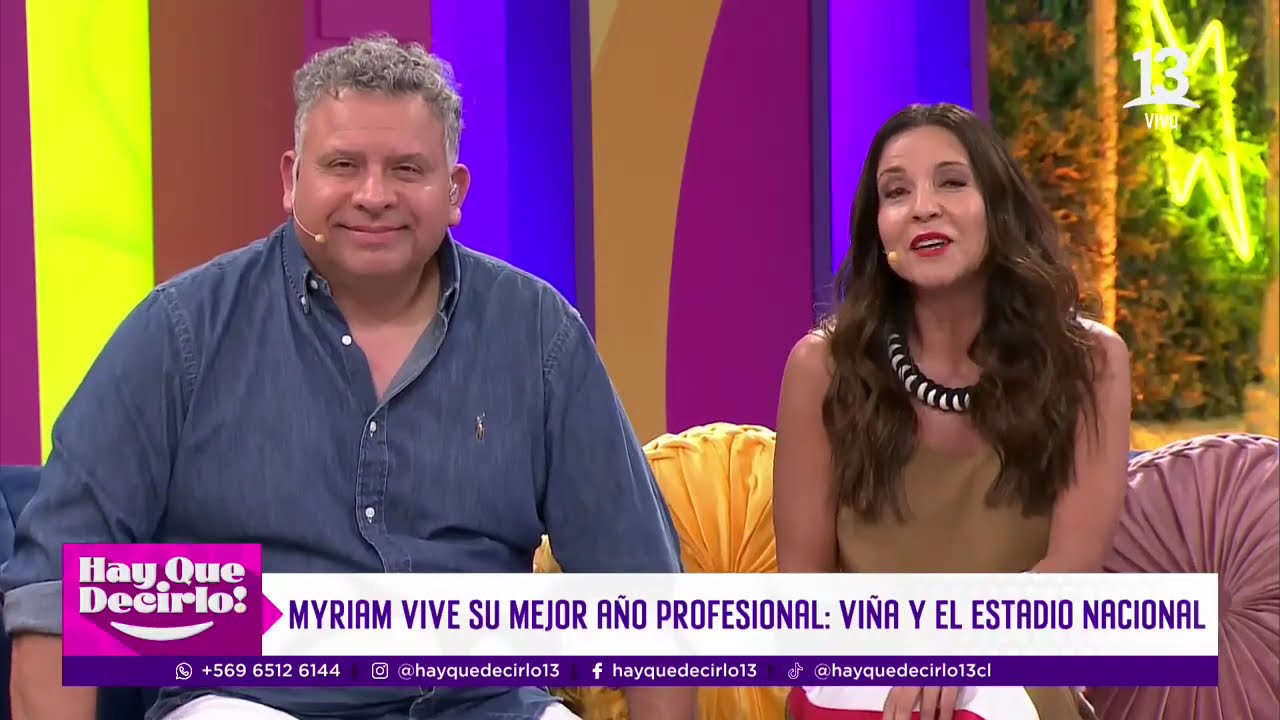 Myriam Hernández, la diva de América, vive su mejor año profesional | Hay Que Decirlo | Canal 13