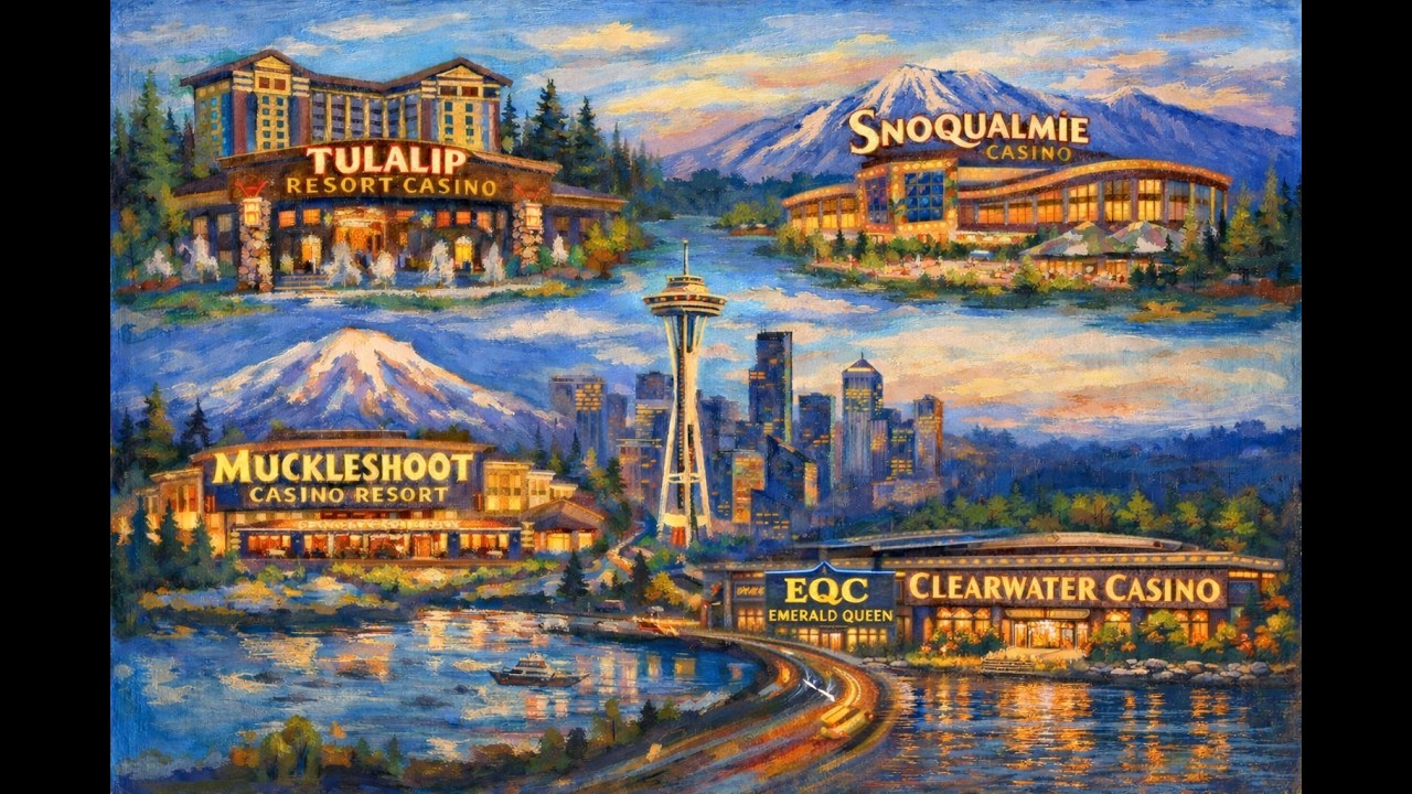 Seattle Casinos by Mass Transit |  Snoqualmie, Clearwater, Muckleshoot, Tulalip, EQC
