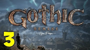 Gothic 1 Remake Demo Nyras Prologue Walkthrough Part 3 - Ending | No Commentary