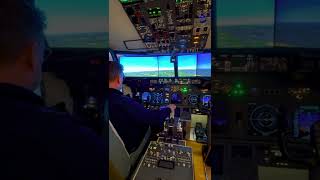Prosim 737 Flightsimulator landing on EGGD Bristol rwy 27