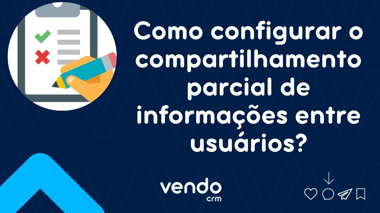 Como configurar o compartilhamento parcial de informações entre usuários?