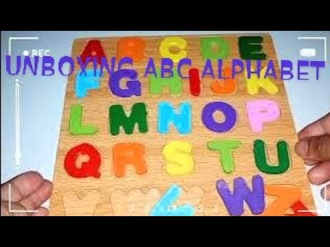 ASMR | MOST SATISFYING UNBOXING WITH WOODEN ABC ALPHABET TOYS | COLORFUL ALPHABET TOYS #toys #abc