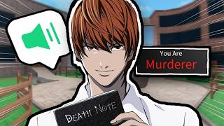LIGHT YAGAMI VOICE TROLLING IN MURDER MYSTERY 2 screenshot 3