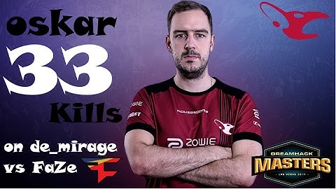 oskar vs. FaZe [POV] | mousesports vs. FaZe DH Las Vegas 2017 (de_mirage)
