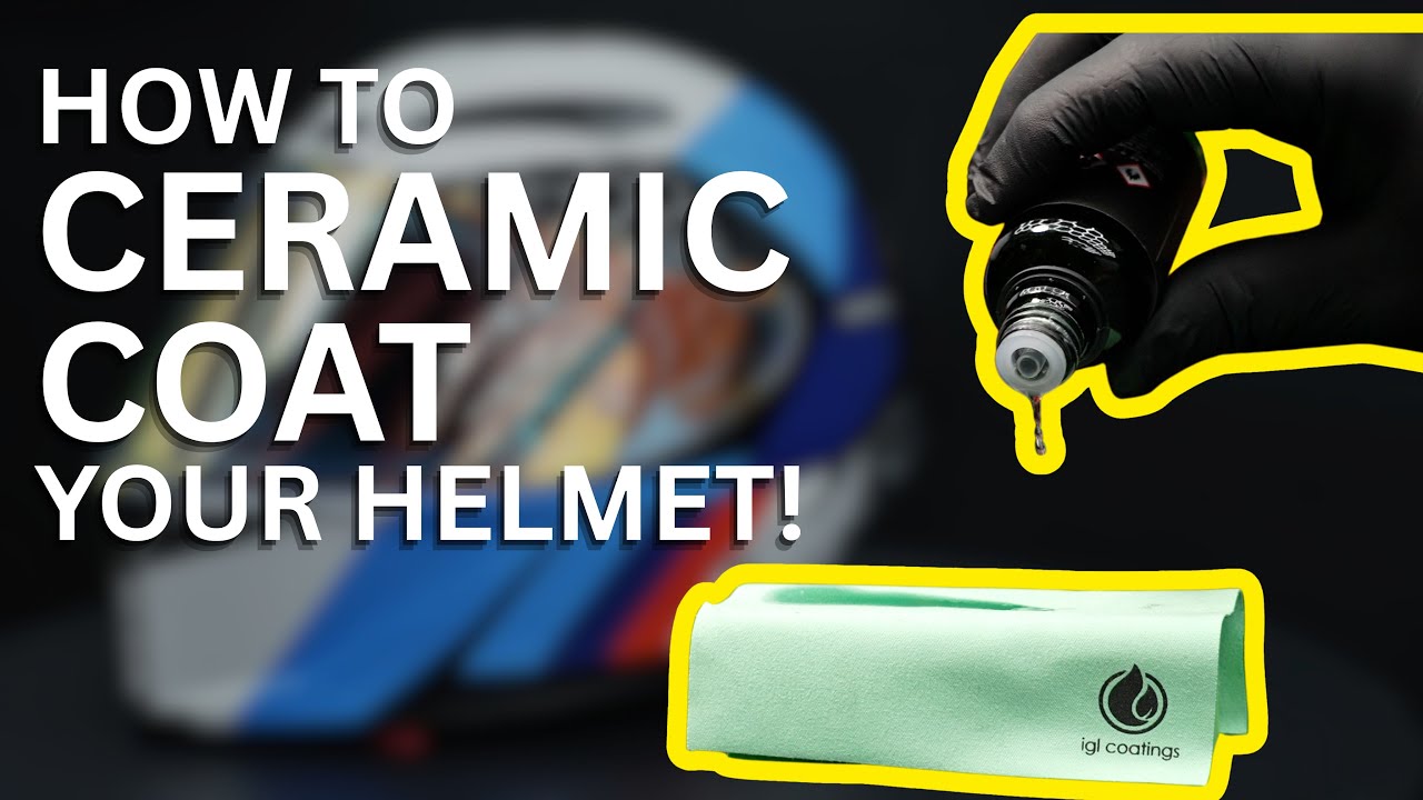 ceramic coating motorcycle helmet KYPARA Full Face with Internal Tinted Visor & DOT Approved for Moped ATV Cruiser Scooter (White Samurai Spirit, Large) : Automotive Ceramic Coating A Motorcycle Helmet