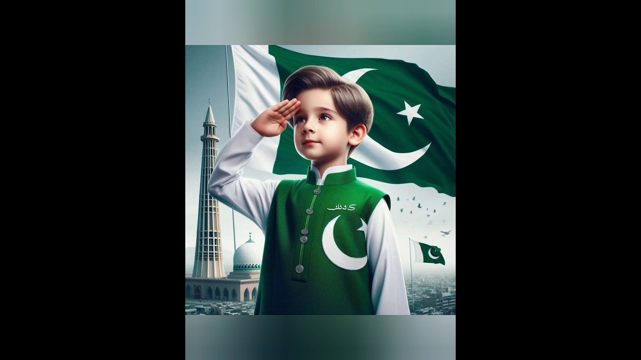 Cute Siblings in 14 August Outfits | Green & White Azaadi Day Vibes