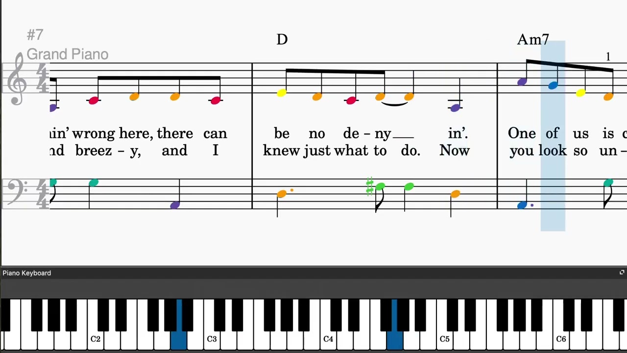 It's Too Late by Carole King - Easy piano tutorials with sheetmusic