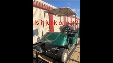 EZ GO Part 2 Rebuild it or scrap it?