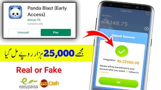 🤑Panda Blast app Live withdrawal proof | Panda blast app full review | Panda blast Real or Fake screenshot 2