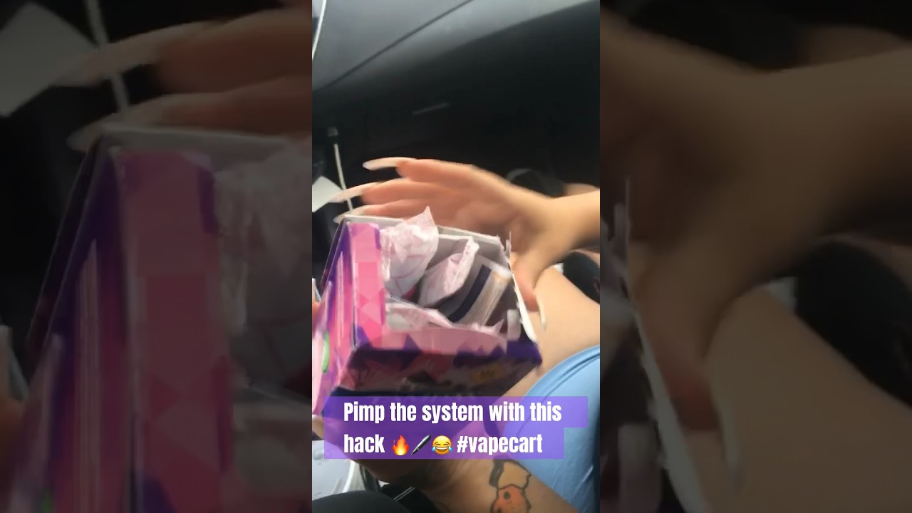 Vape pen cartridge road hack🖊️🚙 