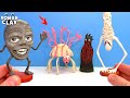 Giant Head, Mushroom Crab, Cool Guy and The Veins with Clay | Trevor Henderson Creature